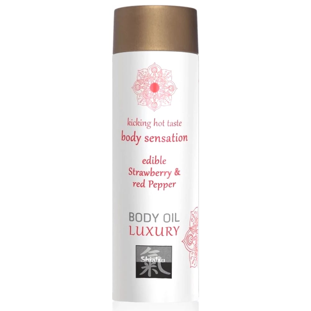 Jestivo Ulje za Masažu Shiatsu Jagoda