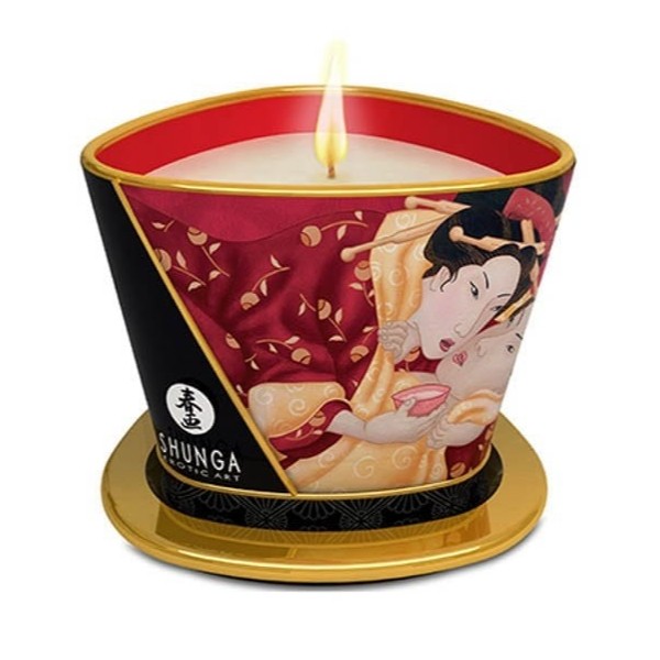 Masažna Svijeća “Strawberry Wine” – 170ml